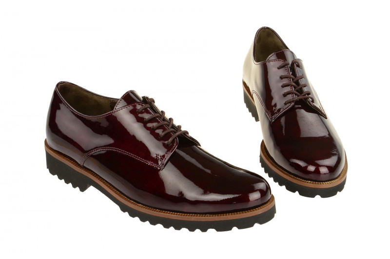 Gabor Schuhe dunkel-rot Lack 51.412.95
