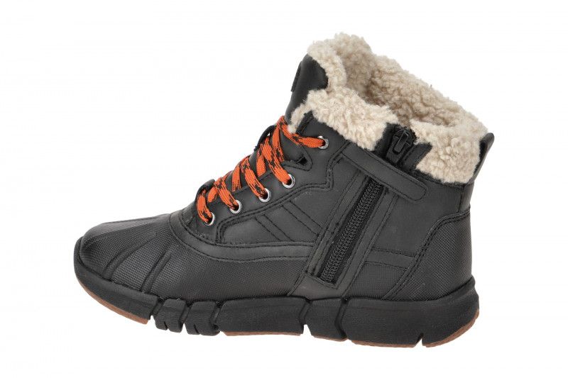 Geox Flexyper Winter Kinder Stiefel schwarz Warmfutter J269XE