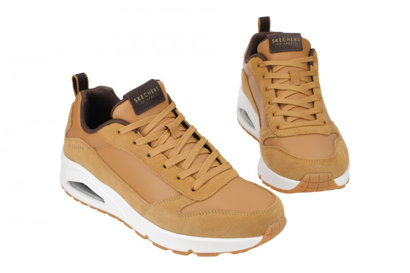 Skechers Uno Schuhe braun Herren Sneakers 52468