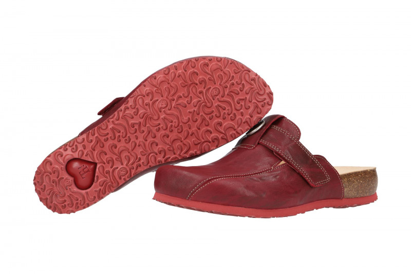 Think Julia Pantolette Clogs rot Sonne