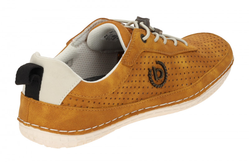 bugatti Bimini Schuhe Sneaker gelb Vegan AFF07