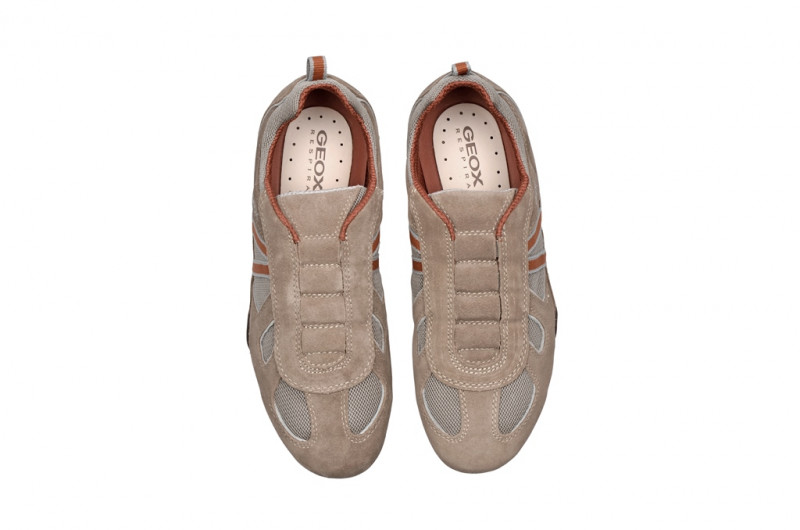 Geox Snake R Schuhe beige Slipper U3207R