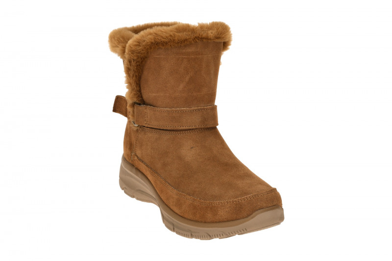 Skechers Easy Going Stiefelette braun Schlupf Boot