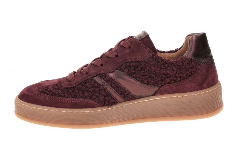 Gabor comfort Sneaker Schuhe rot berry Wolle 6018