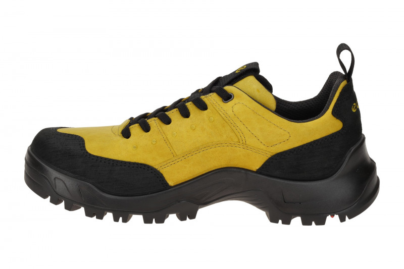 Ecco Offroad Herren Schuhe gelb Nubuck Waterproof 822354