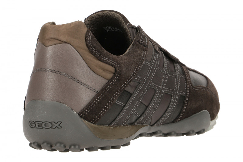 Geox Snake Schuhe Slipper braun U8207F