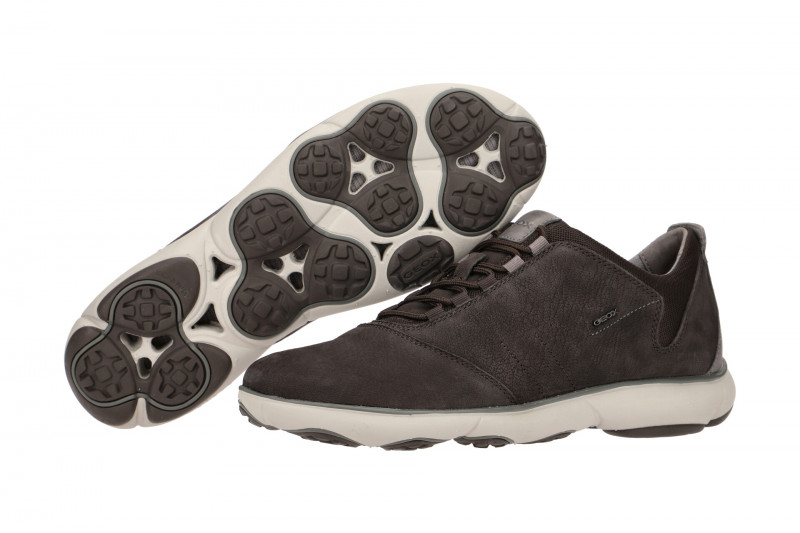 Geox Nebula Schnür Schuhe braun U74D7C