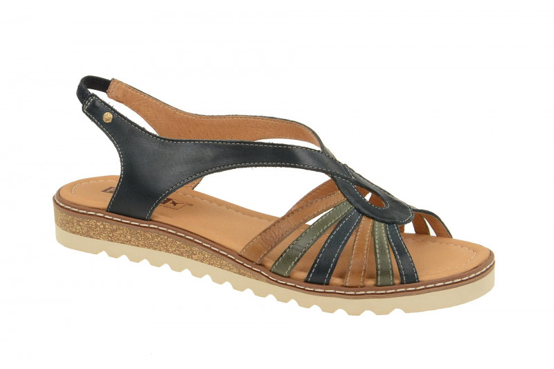 Pikolinos Sandalette Alcudia blau grün Gr 36