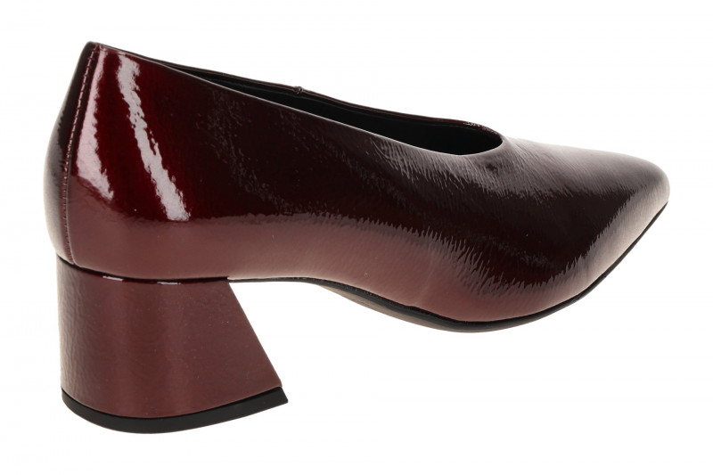 Högl 4531 Pumps rot cabernet Lack metallic