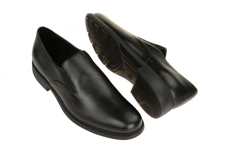 Geox Dublin Slipper Schuhe schwarz