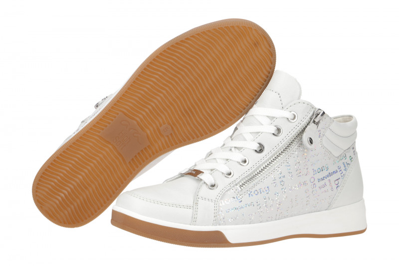 ARA Rom Schuhe Sneaker hellgrau Städte Namen 12-34499