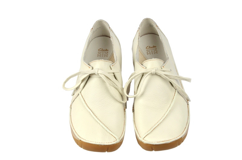 Clarks Horse Rustle Schuhe weiß 20311449