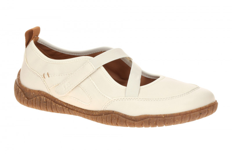 Josef Seibel Wynona 10 Mary-Jane Schuhe weiß Barfußschuhe