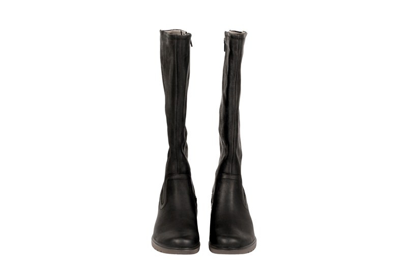 Ecco Adora Stiefel in schwarz Keilabsatz 232543