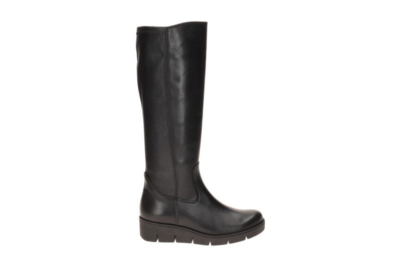 Gabor Keil Schaftstiefel schwarz Glattleder Stretch 8005.03.001