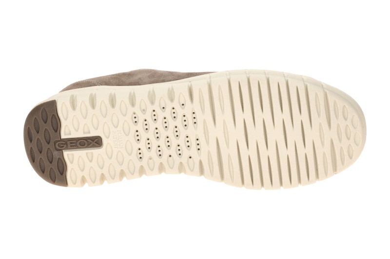 Geox Flextride Schuhe Slipper taupe grau FASTin U65MAA