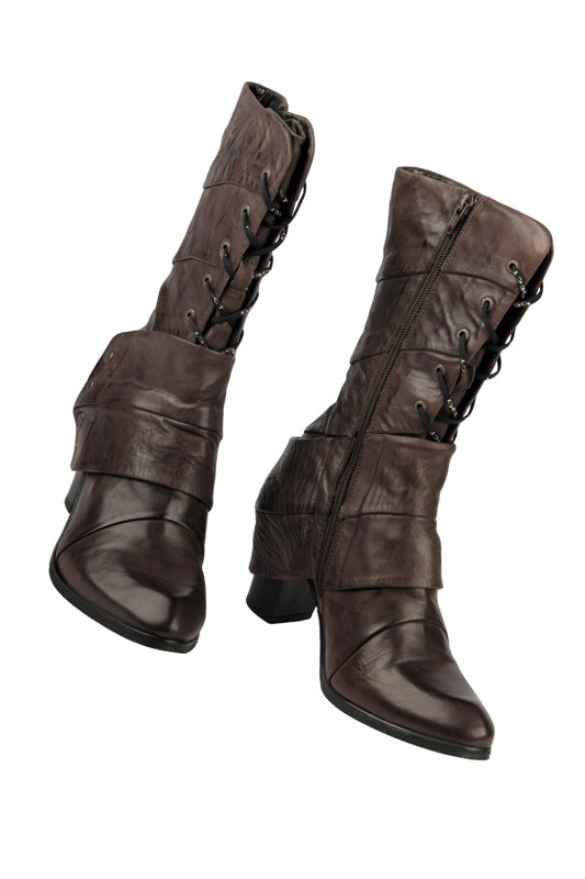 Eject Anita Stiefel in dunkelbraun