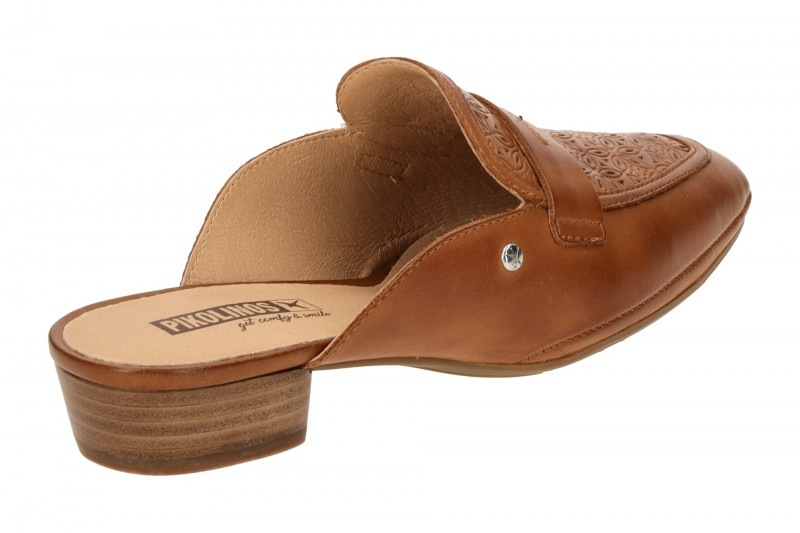 Pikolinos Alameda Pantoletten braun Blüten W1N-5899