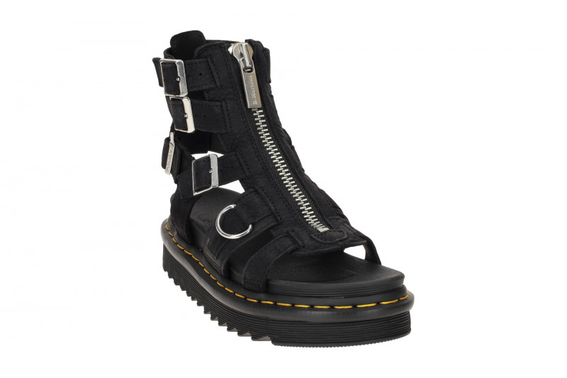 Dr. Martens Olson Plateau Sandale schwarz Römer 31542057