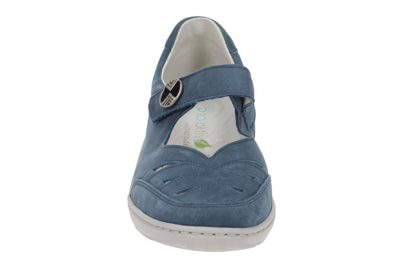 Waldläufer Henni Mary-Jane Schuhe blau jeans 496309