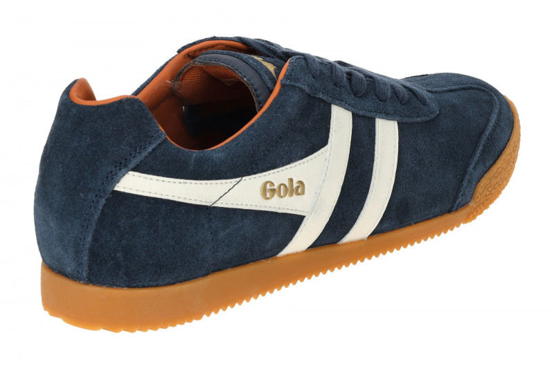 Gola Harrier Schuhe Sneakers blau weiß Herren CMA192