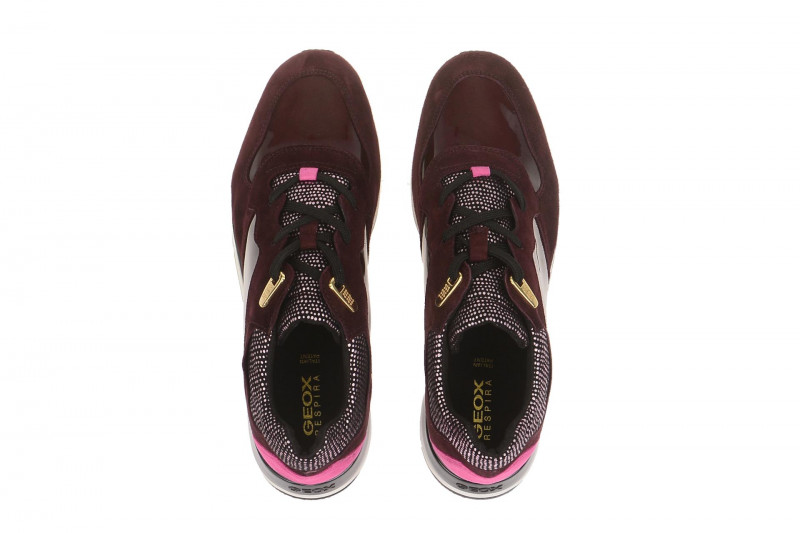 Geox Schuhe Shahira rot burgundy D44N1A