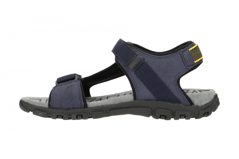 Geox Sandale Strada blau gelb U9224B
