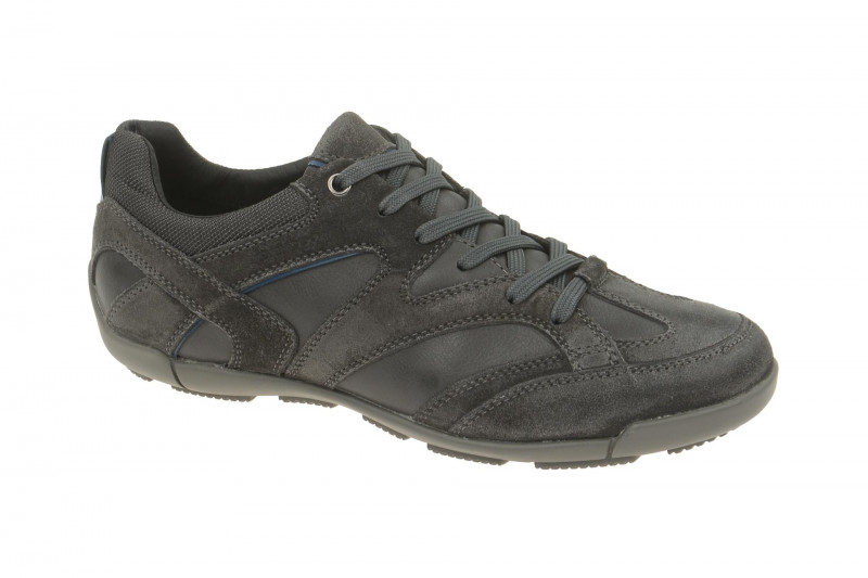 Geox Cart Schuhe grau antracite U34S4T
