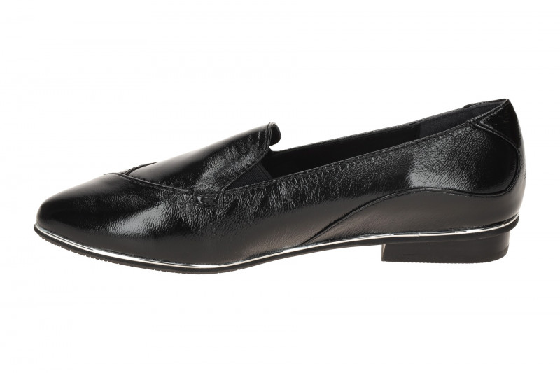 Everybody Blythe Slipper Schuhe schwarz glänzend Loafer