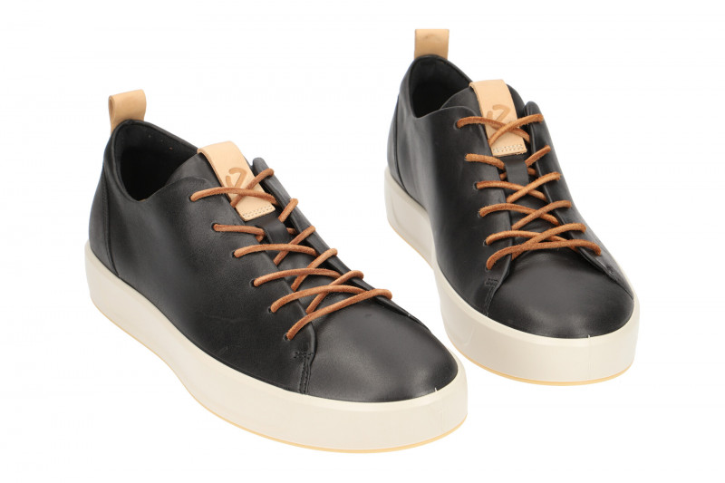 Ecco Soft 8 LX Schuhe schwarz Sneaker