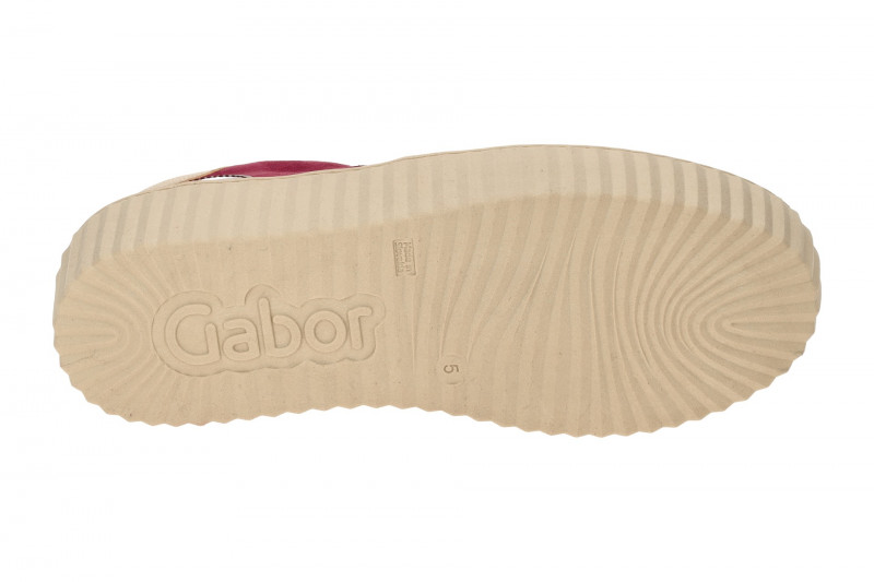 Gabor Schuhe lila Plateau Schnür Sneakers 53.203.10