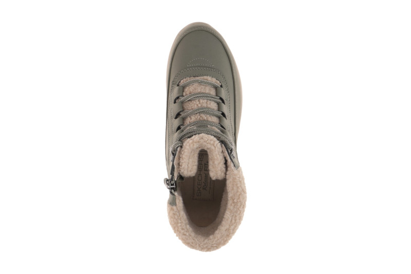 Skechers On-The-Go Stiefeletten grün olive Damen wasserdicht 144746
