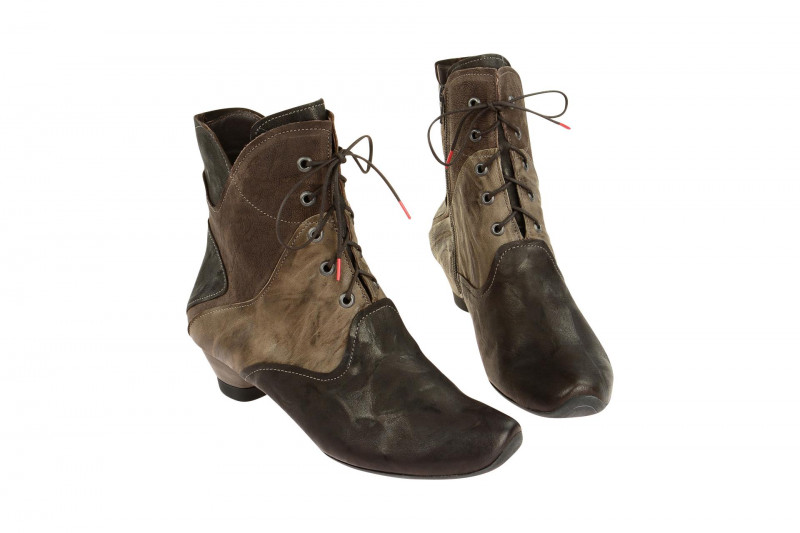 Think Aida Stiefelette braun grau