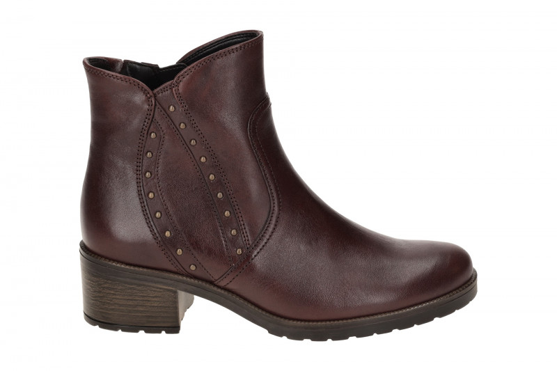 Gabor Tunis Stiefelette rot bordo Ankle Boots Nappa 52.813.68