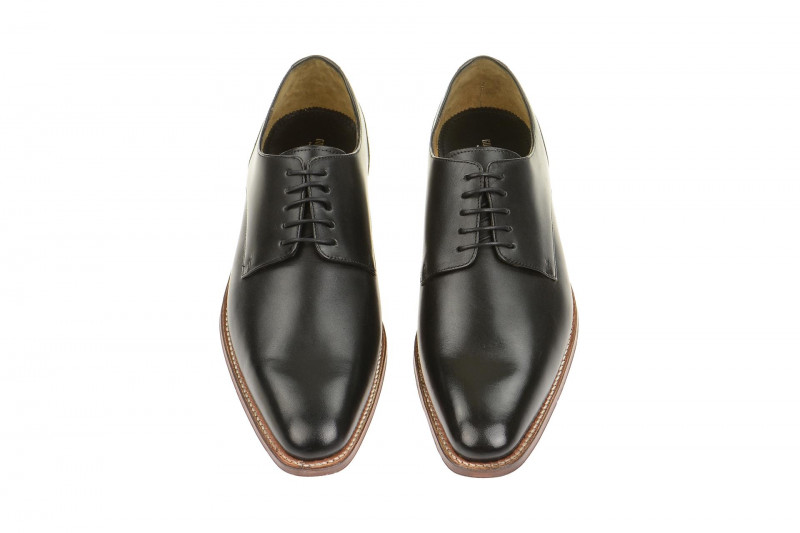 Gordon & Bros Schuhe Milan schwarz Rahmengenäht 4374-F