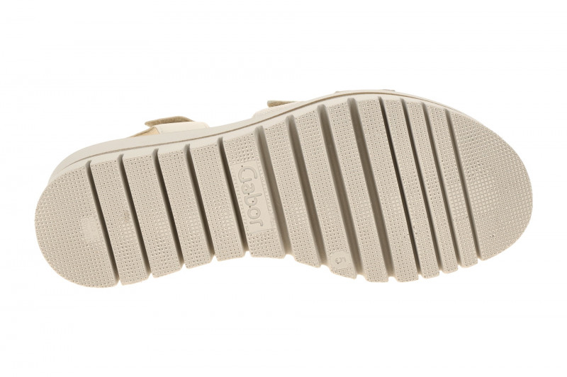 Gabor Plateau Sandalen beige grün kombi 84.620.69