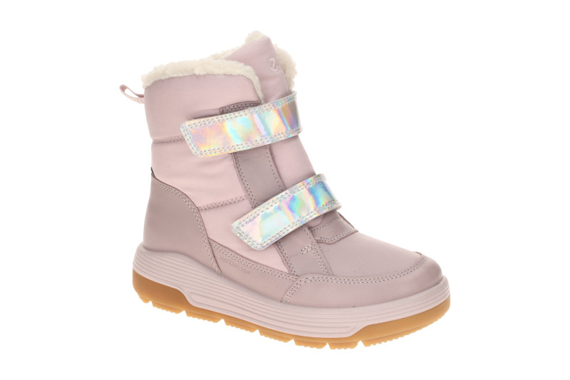 ecco Urban Kinderstiefel rosa Warmfutter Waterproof