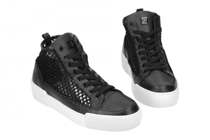 Högl Soho Schuhe Sneakers schwarz Plateau 3653