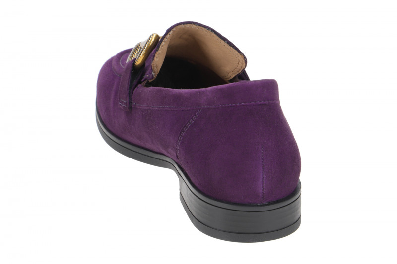 Gabor Florenz Schuhe Slipper lila Velour G-Weite 52.422.49