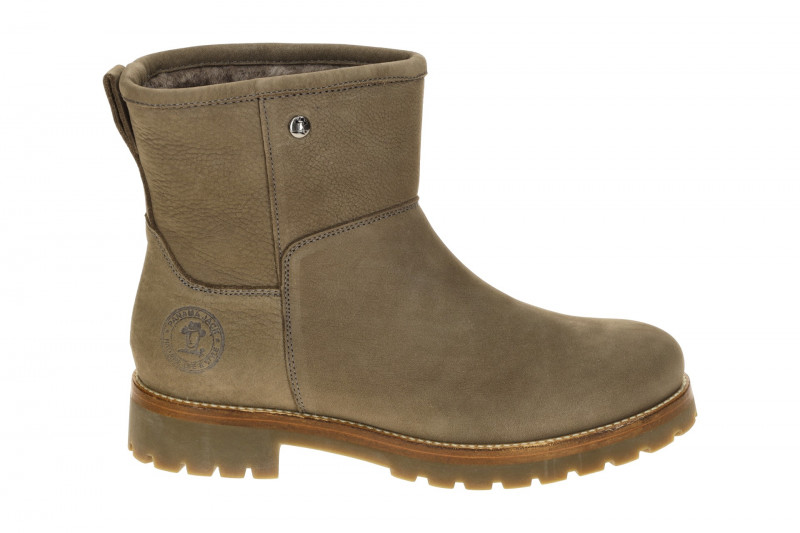 Panama Jack Grace Igloo B1 Schlupf Stiefel grau Lammfell Warmfutter