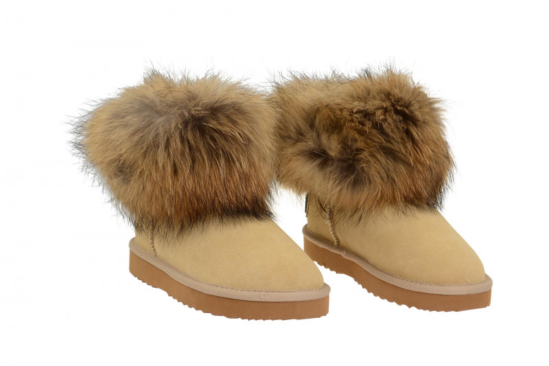 Oog Stiefel beige B054 08450