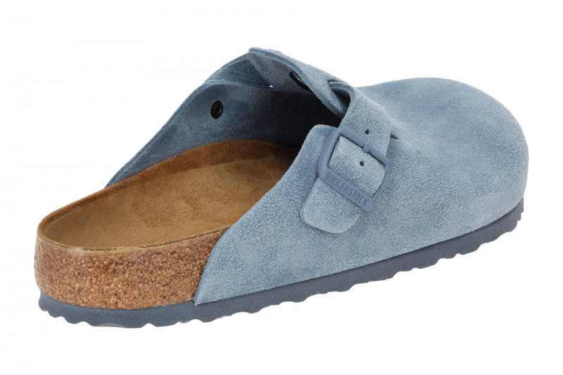 Birkenstock Boston Clogs Pantolette blau Normal-Weit UNISEX 1026769