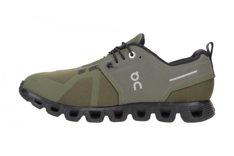 on Cloud 5 Waterproof Schuhe grün oliv Damen Größe 35 bis 37