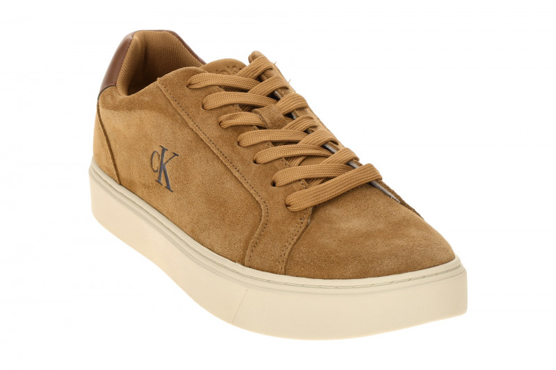 Calvin Klein Schuhe Classic Cup Sneakers braun Velour
