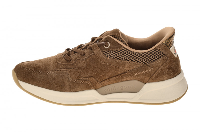 Gabor RollingSoft Schuhe braun FastFit Sneakers 0104.02.003