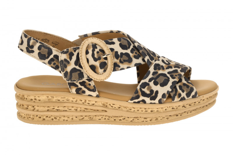 Gabor Plateau Sandale braun Luchs 84.556.32