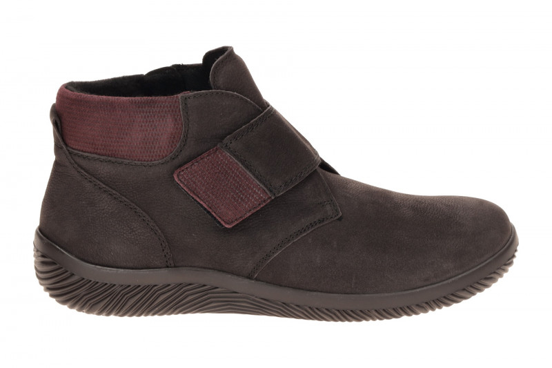 Waldläufer Roya Stiefelette dunkelbraun Klett K-Weite