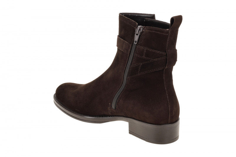 Gabor Stiefelette dunkelbraun Velour 31.601.18