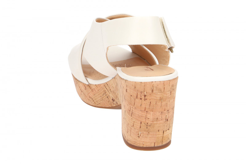 Clarks Maritsa Lara Sandale weiß