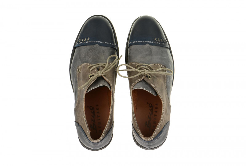 Bello Schuhe blau grau mix HE57
